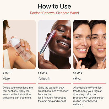 SolaWave Skin Therapy Activating Serum with 1 Refill | Enhance Red Light Therapy Wand Results | Hydrating Skincare for Microcurrent Galvanic Current